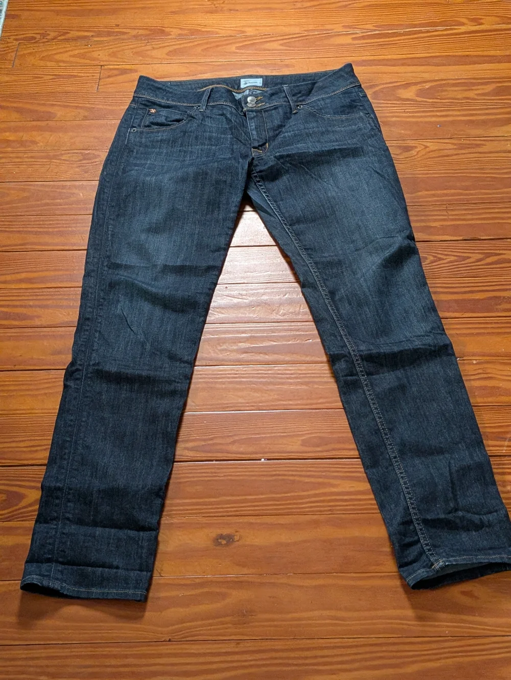 Hudson Collin Jeans Dark Wash Mid Rise Stretch Size 31 - Picture 3 of 7